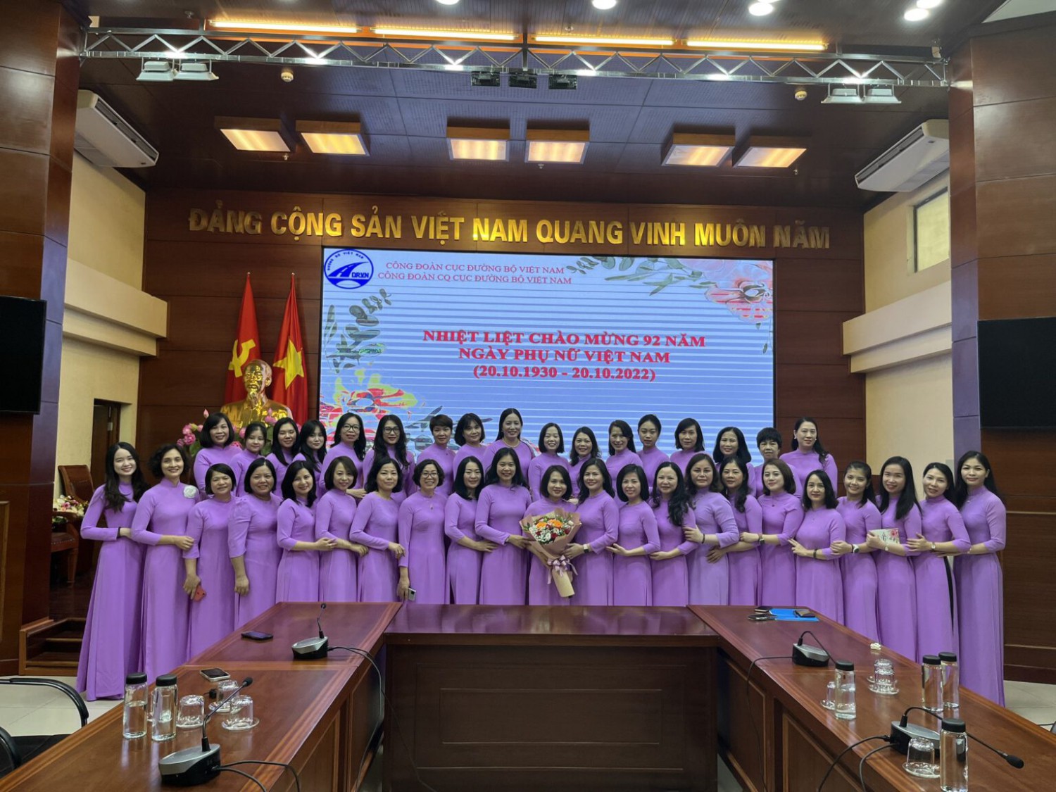 Cục Đường bộ Việt Nam tổ chức kỷ niệm 92 năm ngày thành lập Hội Liên hiệp Phụ nữ Việt Nam